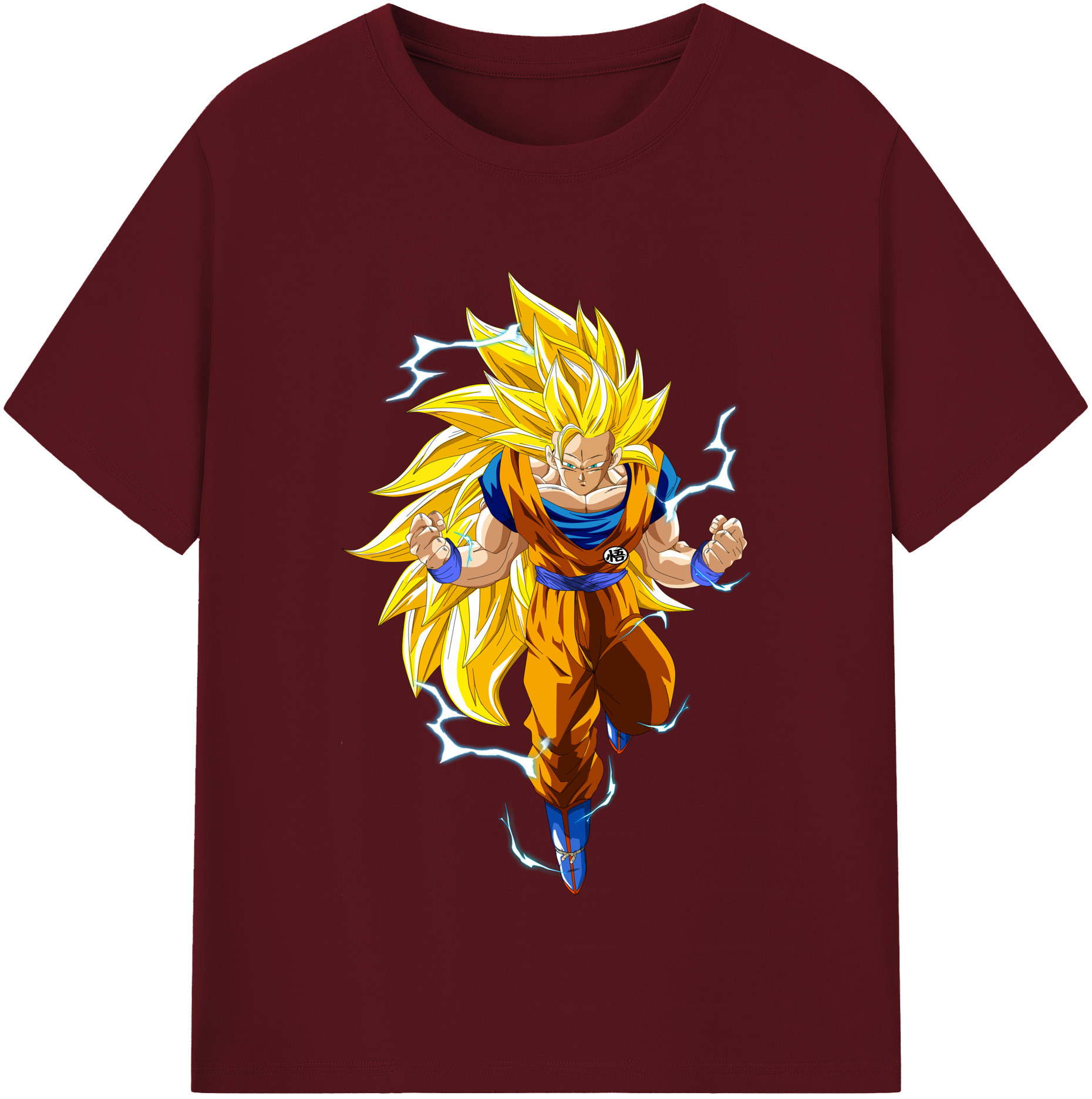 （画像用） ドラゴンボール 孫悟空（そん ごくう）Son Goku カカロット DRAGON BALL Kakarotto 綿100％半袖Tシャツ（フロントプリント）